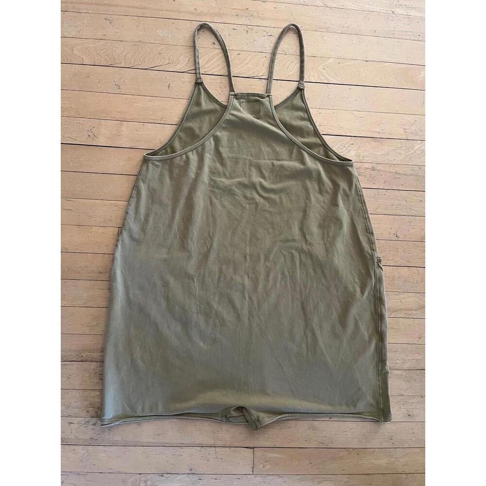 Free People Movement Hot Shot Romper Onesie M Medium Bright Forest Revolve - Picture 4 of 5